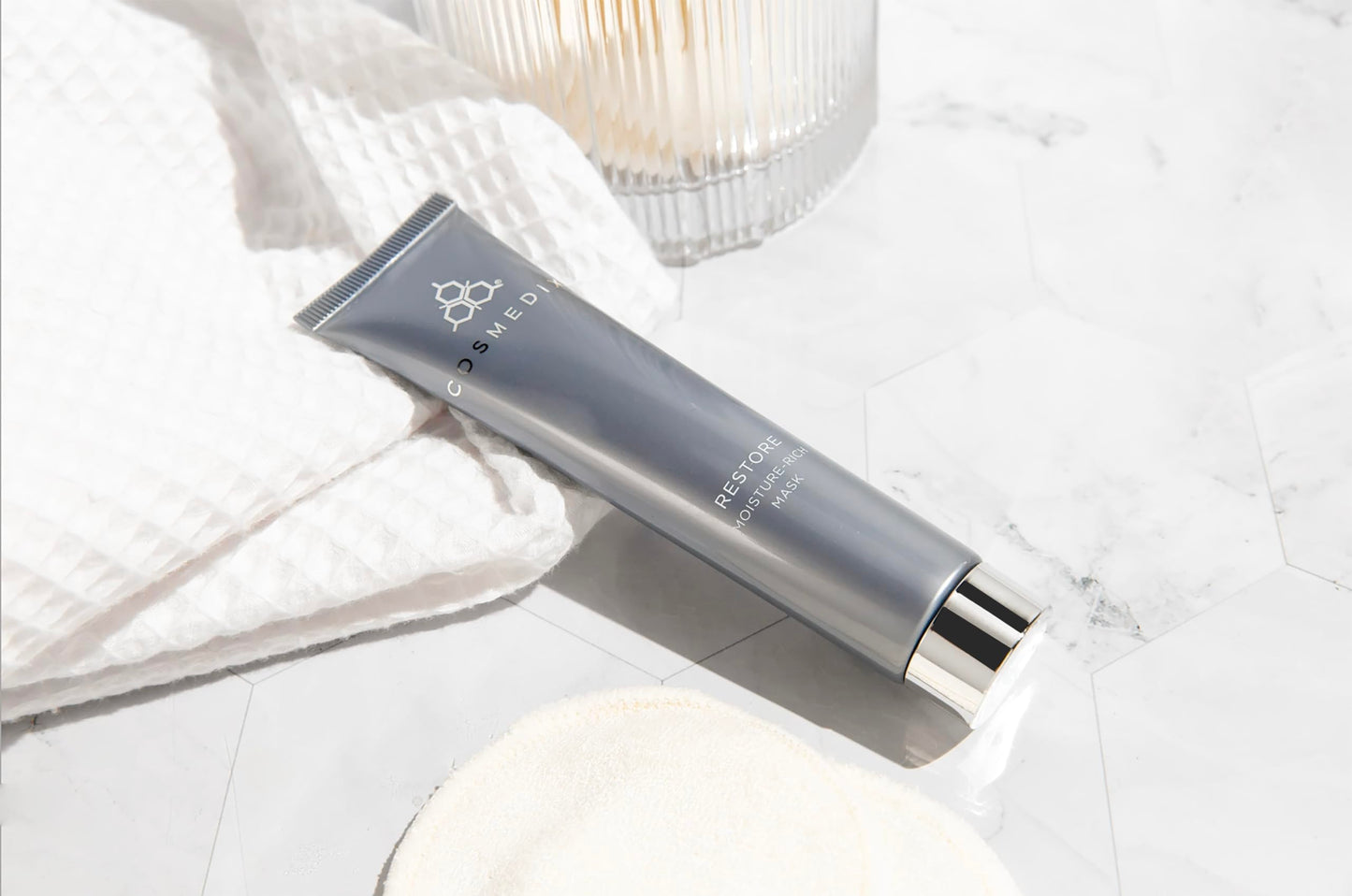 COSMEDIX Restore Moisture-Rich Face Mask Skin Care - Ultra-Nourishing Facial Mask for Dark Spots, Acne Scars & Uneven Skin Tone - Deep Pore Cleansing for Clear, Bright & Fresh-Looking Skin