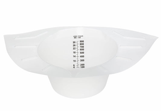 Medline Graduated Specimen Collector Pans, 900 mL, 30-oz (Pack of 100)