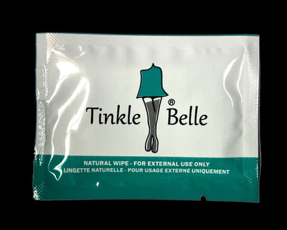 Tinkle Belle 30 Pieces Feminine Wipes | Individually Wrapped | Women Travel Size Wipes | Unscented Intimate Wipes | Mild Wet Wipes