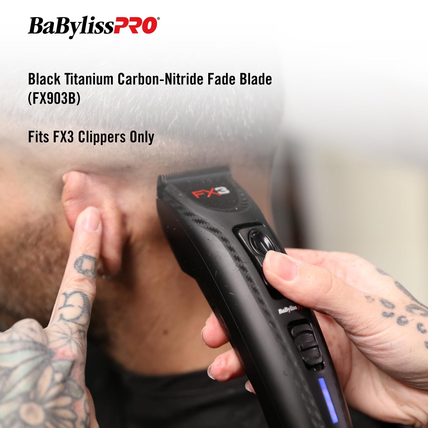 FX3 Clipper Replacement Ultra Thin Fade Blades