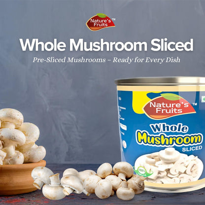 Sliced Mushrooms in Brine – 29 oz – Ready-to-Use & Shelf-Stable – Perfect for Stir-Fries, Pasta, Gravies & Commercial Kitchens (Pack of 1)