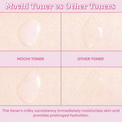 TONYMOLY Wonder Ceramide Mochi Milky Toner – 5,000 ppb Ceramide Barrier Repair Toner for Dry & Sensitive Skin – Hydrating Korean Glass Skin Essence, 16.9 fl oz / 500ml Value Size
