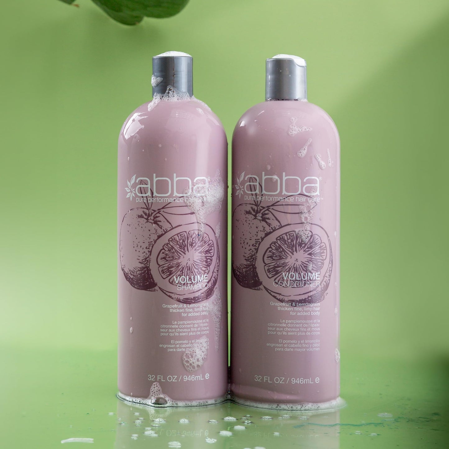 ABBA Volume Conditioner, Grapefruit & Lemongrass