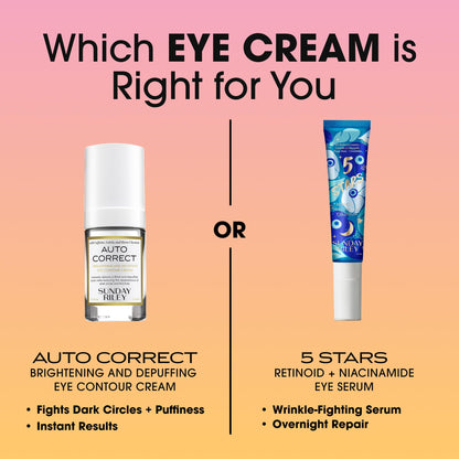 Sunday Riley Auto Correct Eye Cream