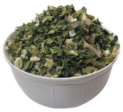 Naturejam Dried & WASHED Chopped Green Onions 8 Ounce Bulk Bag-Just 1 Ingredient, 100% Dehdrated Scallions