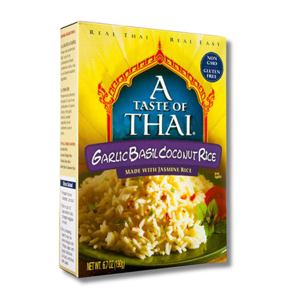 Thai Garlic Basil Coconut Rice - Pack of 2-6.7 oz. Boxes
