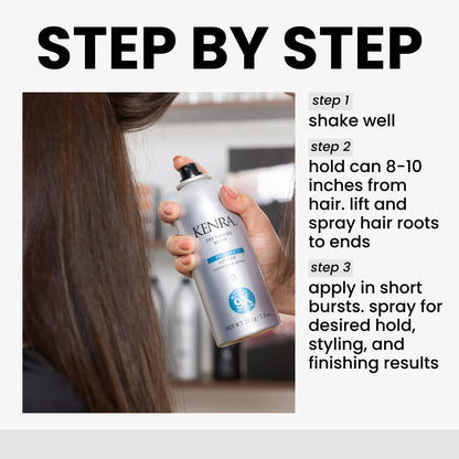 Dry Volume Burst 3 | Instant Volume Hairspray | Soft Hold Volumizing Spray | Dry Application | All Hair Types