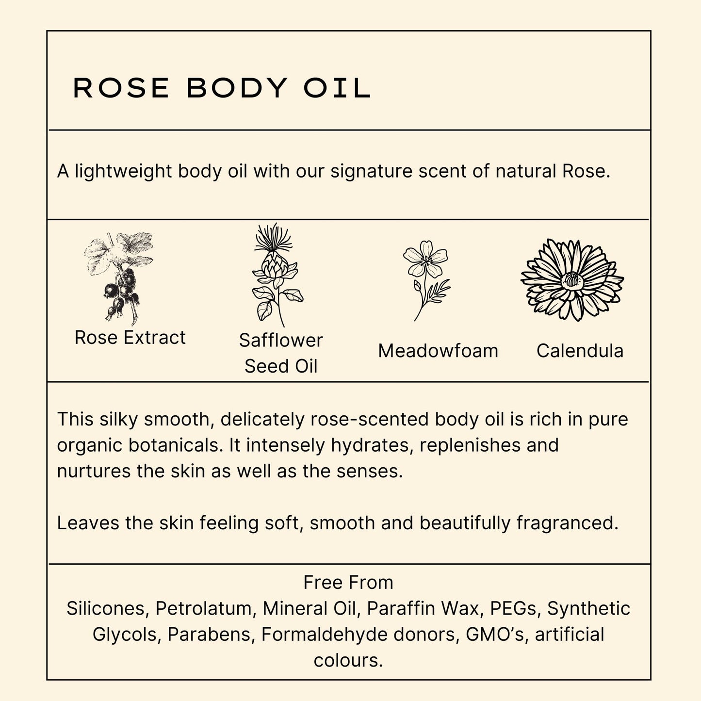 Jurlique Rose Body Oil, 3.4 fl oz (100 ml)