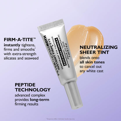 Peter Thomas Roth | Trial-Size Instant FIRMx® Eye Temporary Eye Tightener Easy-Wear Formula | Viral Eye Tightener Cream for Under-Eye Bags & Wrinkles