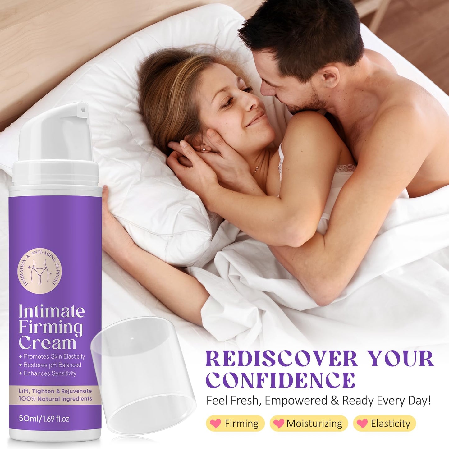 Vaginal Tightening Cream,Lntimate Firming Cream,Balance pH value Rapid Vagina Tightening and Moisturizing, Improves Vaginal Health,Easy for Daily Use
