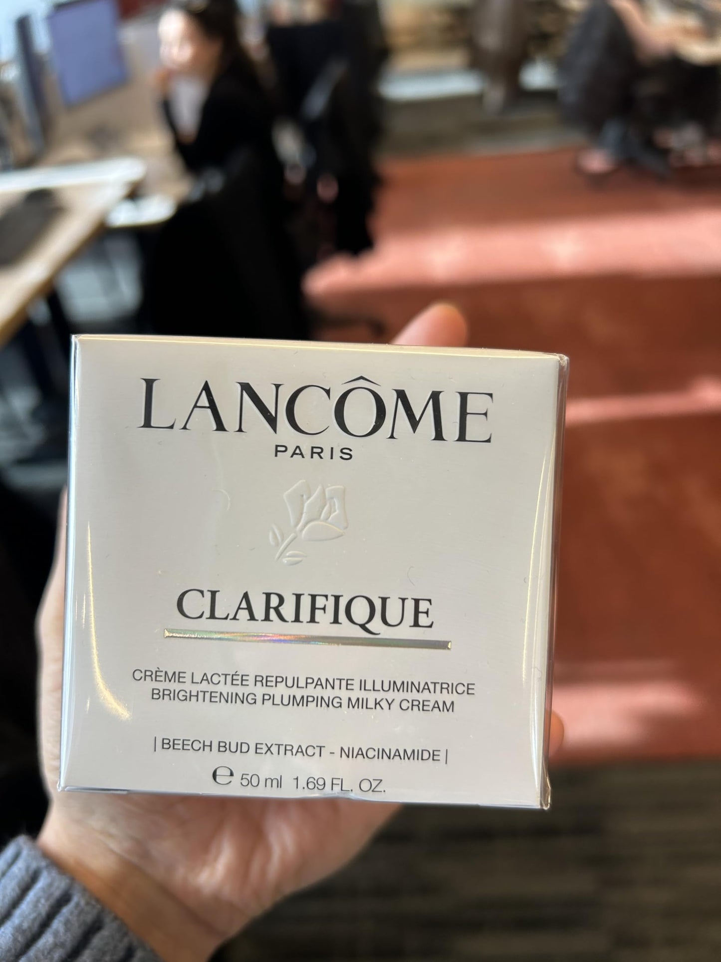 Lancôme Clarifique Milky Cream - Brightening & Hydrating Moisturizer for Combination & Oily Skin - Achieve Glass Skin