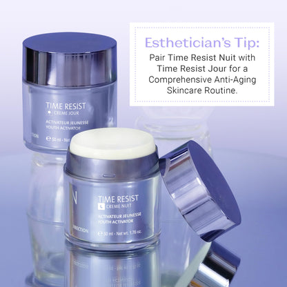 Yonka Time Resist | Anti-Aging Cream with Youth Activating Complex | Firming Anti-Wrinkle Moisturizer for Face and Neck | Paraben-Free | 1.76 oz