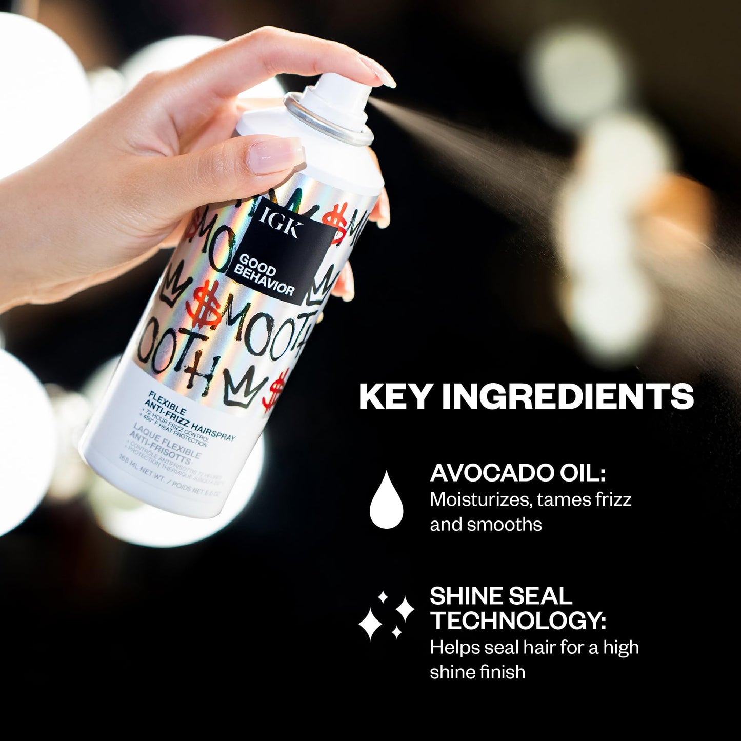 IGK GOOD BEHAVIOR Flexible Hairspray