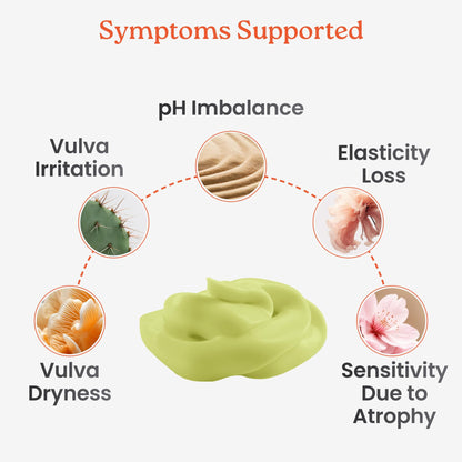 NewLife Naturals Organic Vulva Cream Bundle - Menopause Support, Vulva Moisturizer & Dryness Support | Certified USDA Organic - 2 Oz Each