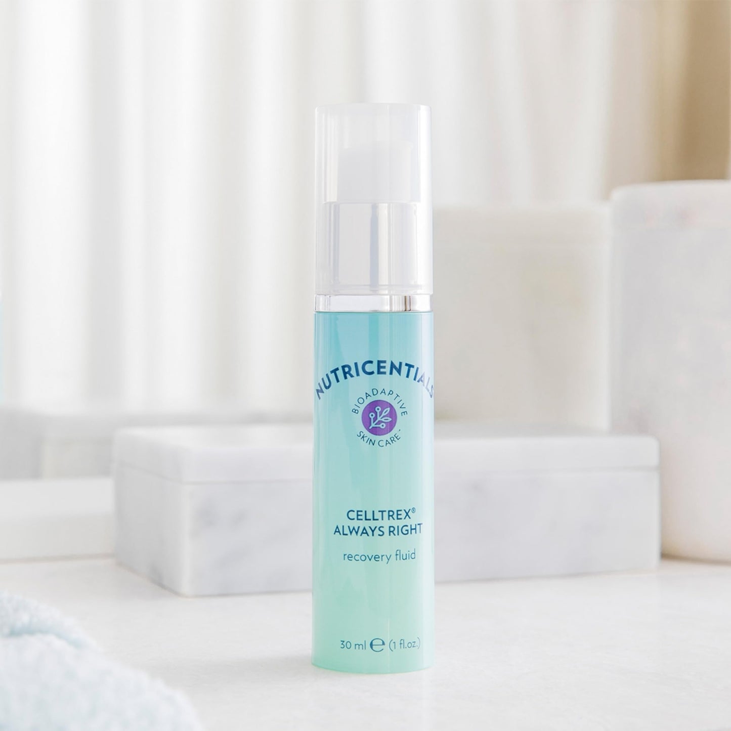 Nu Skin - Nutricentials Celltrex Always Right Recovery Fluid | Your Daily Skin Resilience Ally: Adapt, Protect, and Stay Radiantly Right Day and Night - 24-Hour Continuous Moisturization