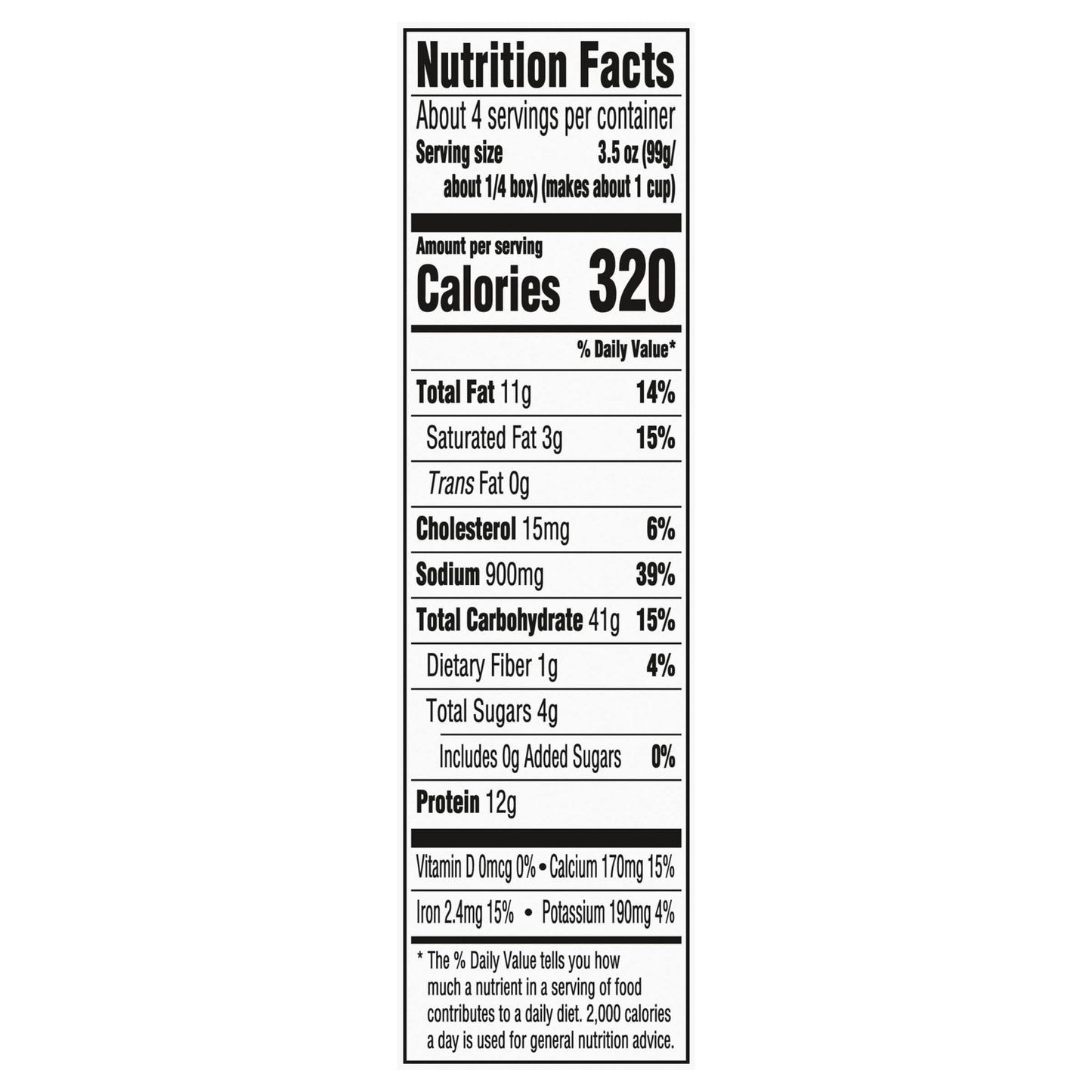 Kraft Deluxe Mac and Cheese, 1 Box, for Easy Dinner or Dinner Sides, Original Cheddar Cheese Flavor, No Artificial Dyes or Flavors, 14 oz