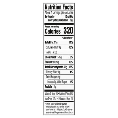 Kraft Deluxe Mac and Cheese, 1 Box, for Easy Dinner or Dinner Sides, Original Cheddar Cheese Flavor, No Artificial Dyes or Flavors, 14 oz