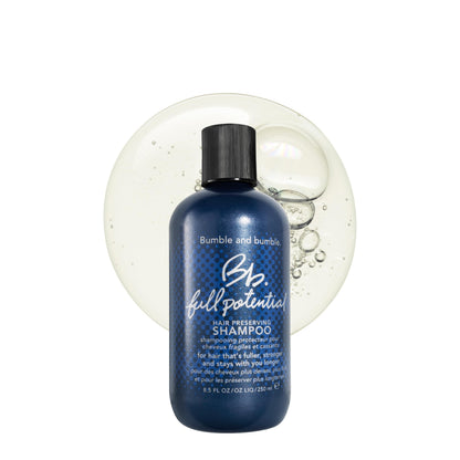 Bumble and bumble. Full Potential Hair Preserving Shampoo | Exfoliates and Prevents Breakage |Lightweight Formula| Fuller, Stronger | For Breakage Prone and Thinning Hair Types, 6.7 Fl Oz