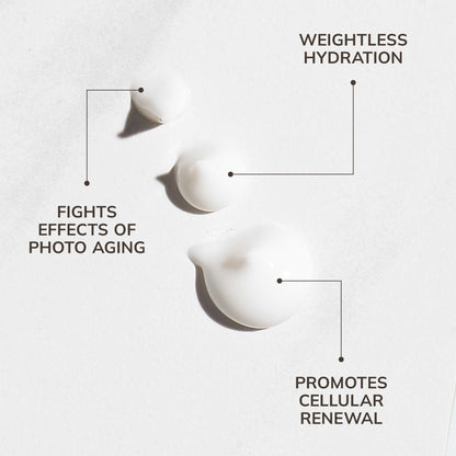 COLLEEN ROTHSCHILD Sheer Renewal Cream | Oil-free Formula | 24 Hour Weightless Hydration | Minimizes Appearance of Wrinkles | Promotes New Cell Turnover | Powder Finish (2.5 fl oz)