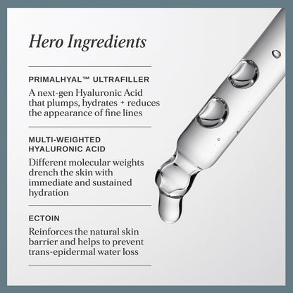 Alpha-H Hyaluronic 8 Super Serum For Your Face - Reduces the Appearance of Fine Lines, Plumps Skin & Boosts Hydration - Daily Hydration For All Skin Types (25ml)