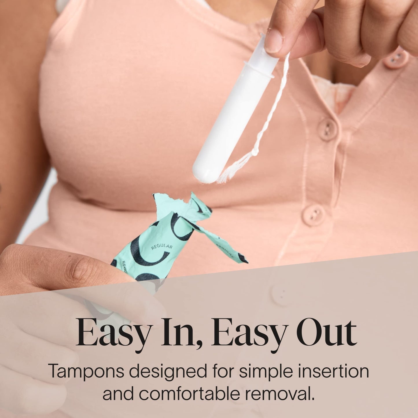 Cora Organic Applicator Tampons | Super Plus & Super Absorbency | 100% Organic Cotton, Unscented, BPA-Free Compact Applicator | Leak Protection, Easy Insertion | Packaging May Vary | 72 Total