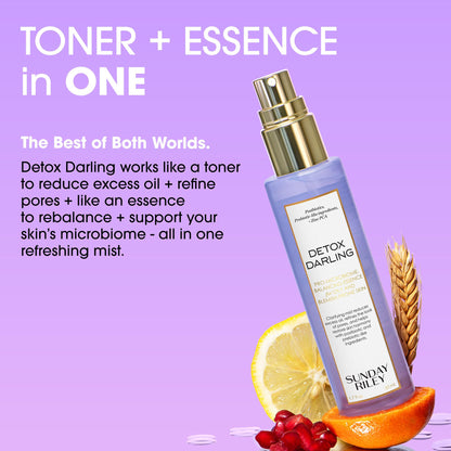 Sunday Riley Detox Darling Balancing Essence Mist for Oily and Blemish-Prone Skin