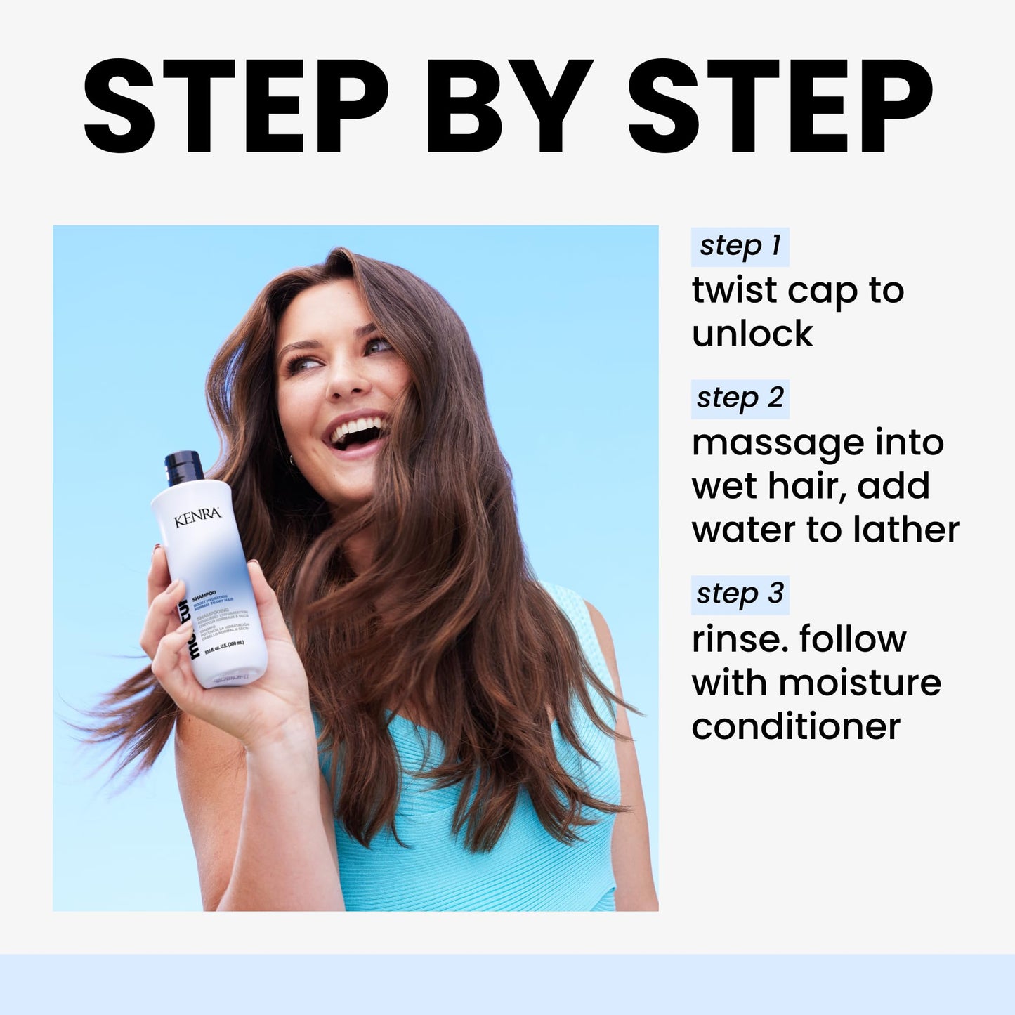 Moisture Shampoo | Boost Hydration | Improve Manageability and Shine | Nourish Dry Hair | Color Safe | Efforless Detangling | Normal to Dry Hair