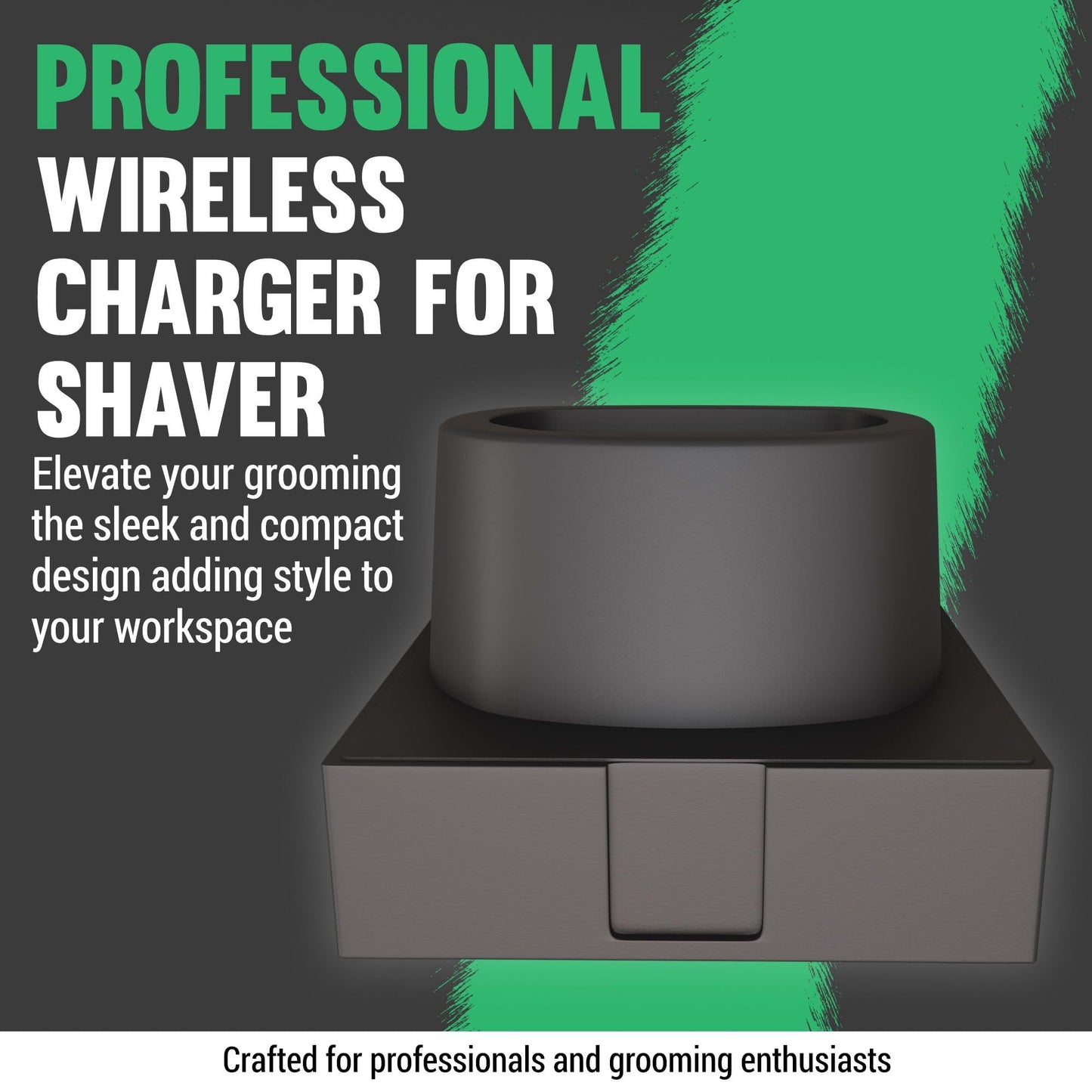 Tomb 45 Power Pod for Babybliss FX3 Hair Shavers - Wireless Charger for Hair Shaver