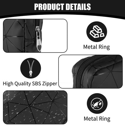 Period Sanitary Bag, Napkin Storage Bag Tampon Pouch Portable Feminine Care First Period Kit for Teen Ladies Women (Black)