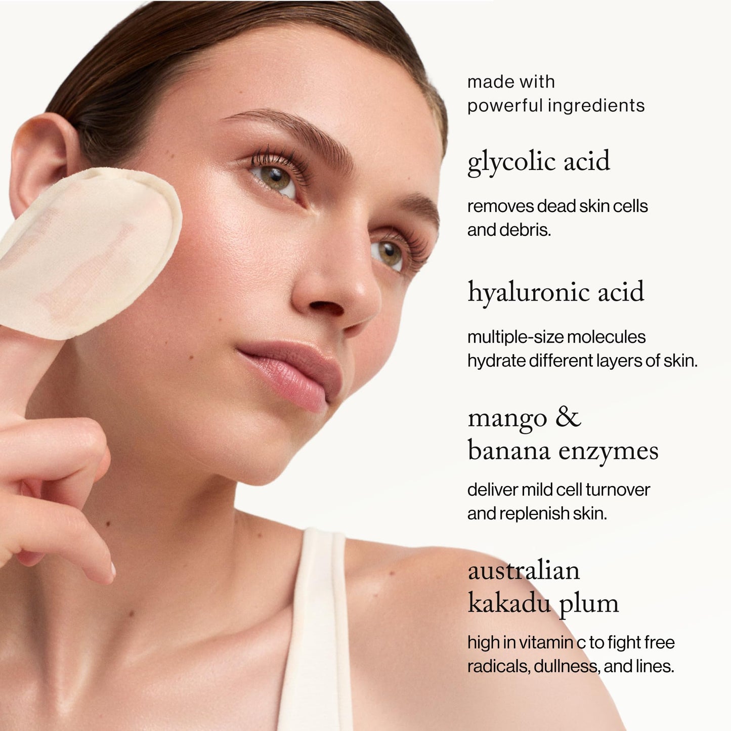 goop Beauty 15% Glycolic Acid Exfoliating Pads | Inspired by a Professional Chemical Peel | Refines & Retexturizes for Glowing Skin | Paraben and Silicone Free | 4 pack