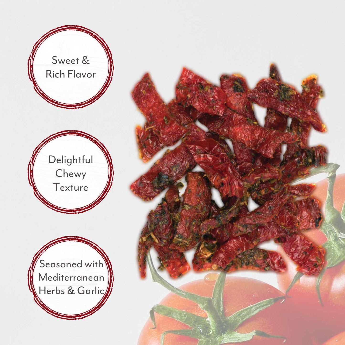 Roland Foods Sun-Dried Tomato Strips, 2.5 Pound Bag, Pack of 2