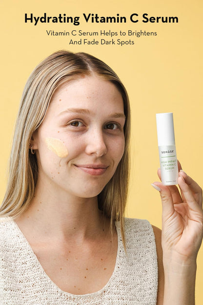 Sonage High Impact Vitamin C Serum:With Hyaluronic Acid | Hydrates & Fades Appearance Of Dark Spots
