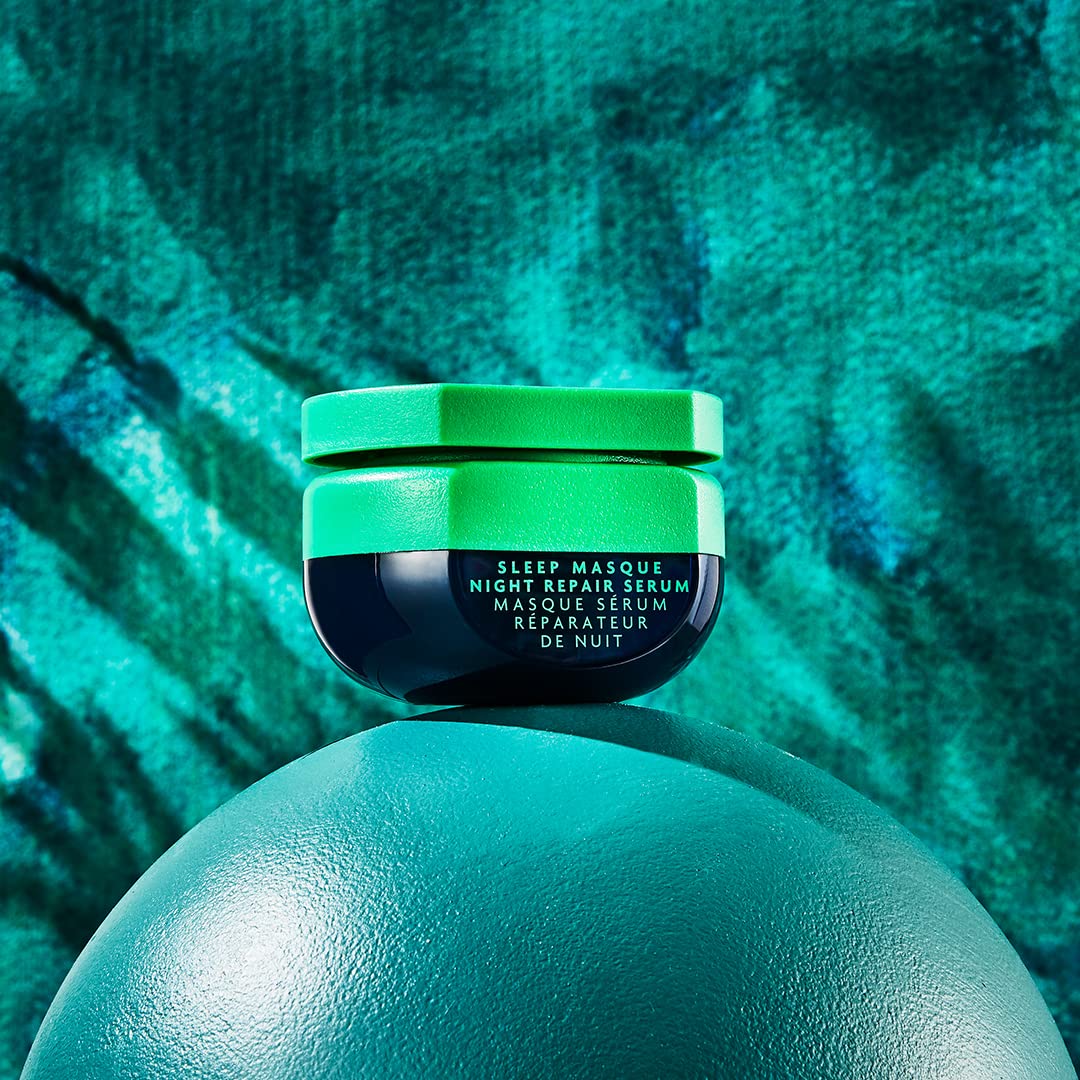 R+Co BLEU Sleep Masque Night Repair Serum | Overnight Hair Repair + Nourishes + Revitalizes | Vegan, Sustainable + Cruelty-Free | 2 Oz