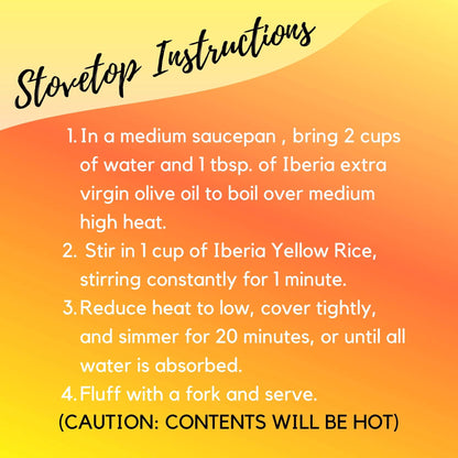 Iberia Spanish Style Yellow Rice, 3.4 lbs.