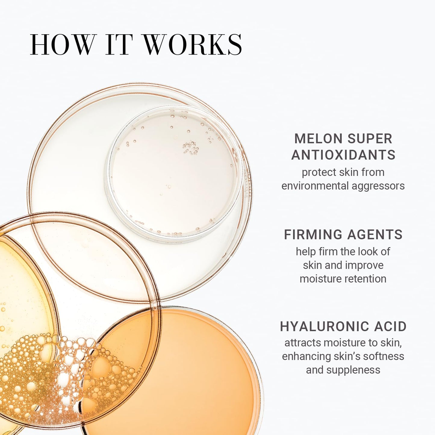 Meaningful Beauty Firming Serum, Anti Aging Facial Serum with Melon Super Antioxidants, Collagen & Hyaluronic Acid, Daily Skin Care for Women, Lightweight Hydrating Formula, Travel Ready, 0.5 Fl Oz