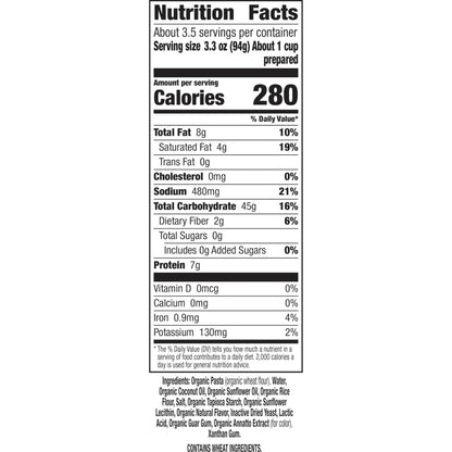Annie's Deluxe Shells Pasta and Vegan Cheddar Style Sauce, Organic, 10.8 oz (Pack of 12)