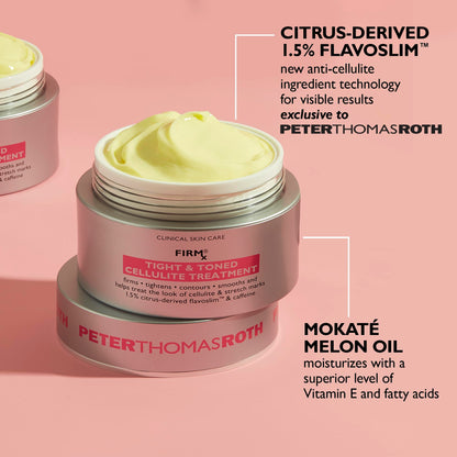Peter Thomas Roth | FIRMx® Tight & Toned Cellulite Treatment, Body Cream, Clinically Proven to Reduce the Look of Cellulite In Just 2 Weeks