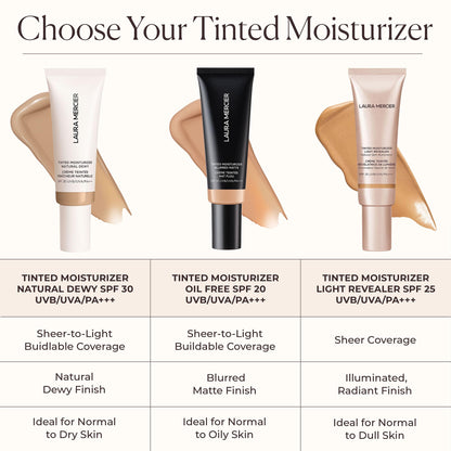 Tinted Moisturizer Natural Dewy SPF 30-1C Cameo by Laura Mercier for Women - 1.5 oz Makeup