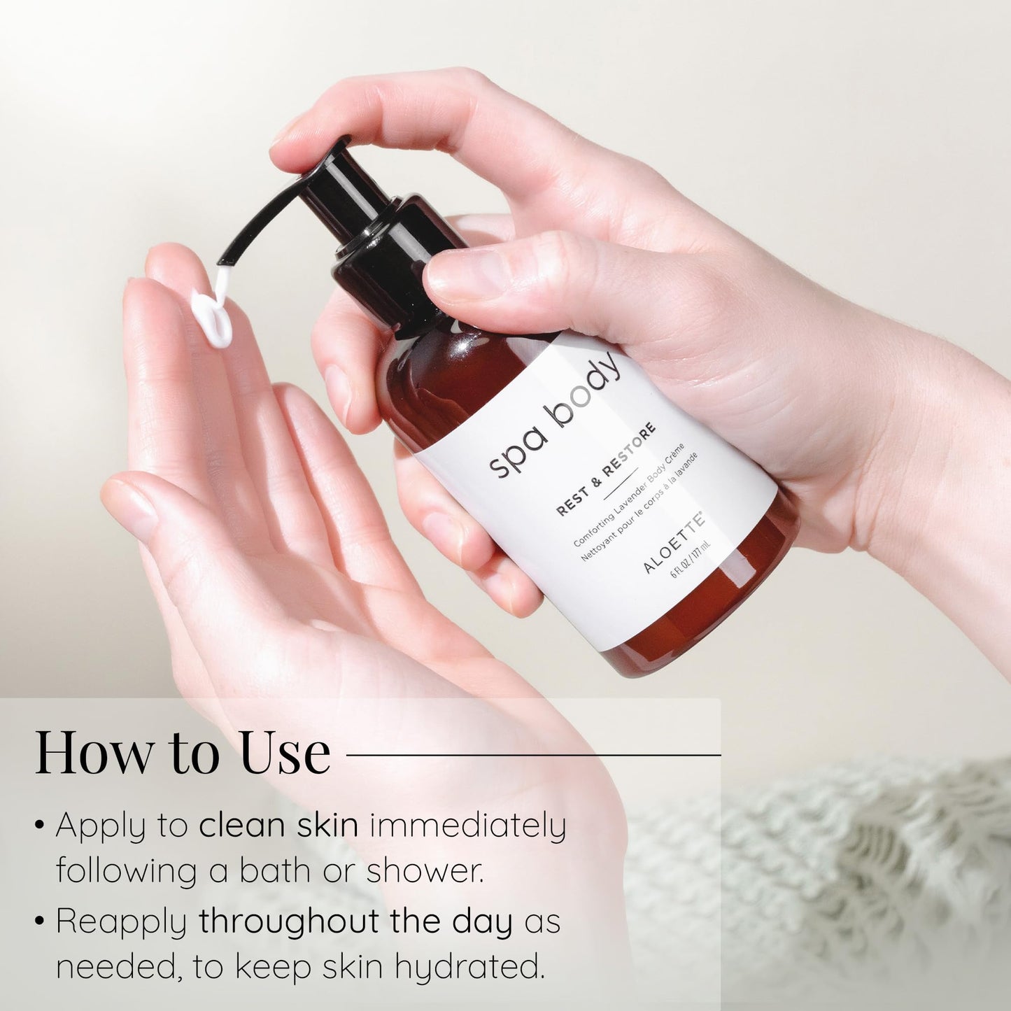Aloette Lavender Body Care Set
