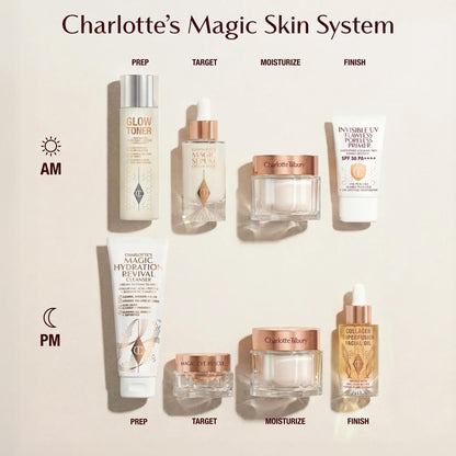 Charlotte Tilbury Magic Cream Face Moisturizer - Firming & Hydrating Face Cream to Create a Smoother-Looking Base for Makeup - Enriched with Vitamins C & E, Peptide Complex & Hyaluronic Acid