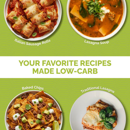 Palmini Lasagna Sheets | Low-Carb, Low-Calorie Hearts of Palm Lasagna Sheet | Keto, Gluten Free, Vegan, Non-GMO | As seen on Shark Tank |(12 Ounce - Pack of 3)