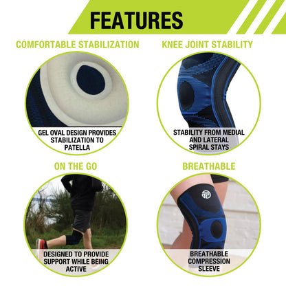 Pro-Tec Gel-Force Knee Support, Medium