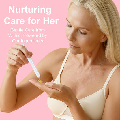 Intimate Care Duo: Vaginal Moisturizing Gel (Internal) & Instant Brightening Pink Cream (External). Long-Lasting, Hormone-Free, pH-Balanced for Women's Dryness.