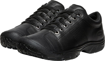 KEEN Utility Men's PTC Oxford Low Height Non Slip Kitchen Food Shoe, Black, 10 US
