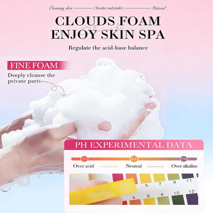 pH Balanced Feminine Soap for Women, Strawberry Odor Control & Hydration, Deep Cleanse, Pure Natural Plant Extracted Essence, Gentle Yet Effective for Daily Intimate Hygiene, Vegan, Pink