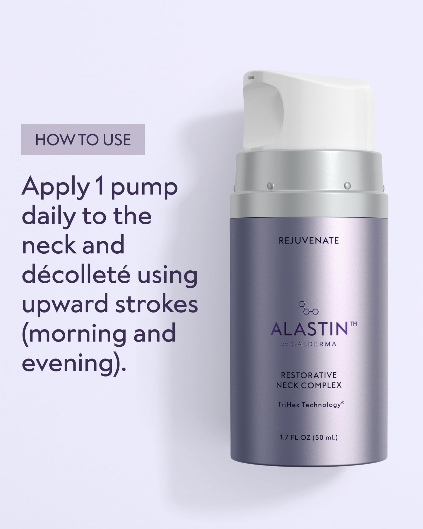 ALASTIN Skincare Restorative Neck Complex Hydrating Lotion (1.7 oz) | Provides a Lifting Effect for Sagging Skin | Anti-Aging Daily Moisturizer
