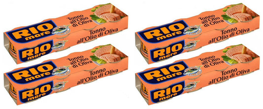 Rio Mare: Tuna Fish in Olive Oil, Yellowfin Tuna Quality - 80g (2.82oz) Cans (Pack of 16, 2.82lb Total)