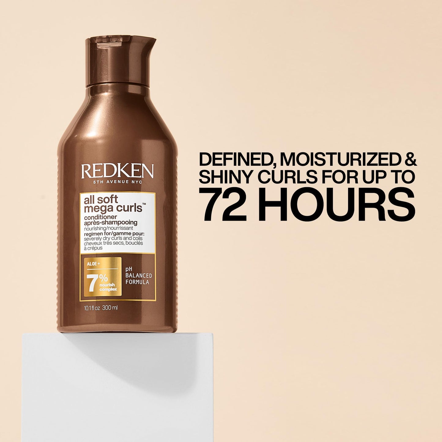 Redken All Soft Mega Curls Conditioner For Extremely Dry Curly & Coily Hair - Nourishes & Softens Severely Dry Hair
