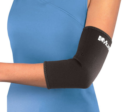 Mueller Neoprene Elbow Sleeve, Black, Medium