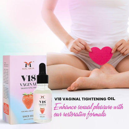 V18 TIGHT Vaginal Tightening Oil (Cream gel) - All Natural, V Tight Oil (Cream gel) for Women